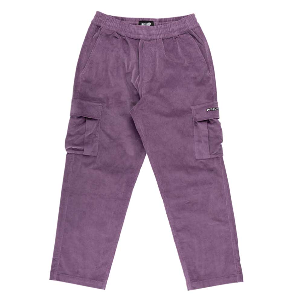 Welcome Chamber Corduroy Cargo Pant - Berry