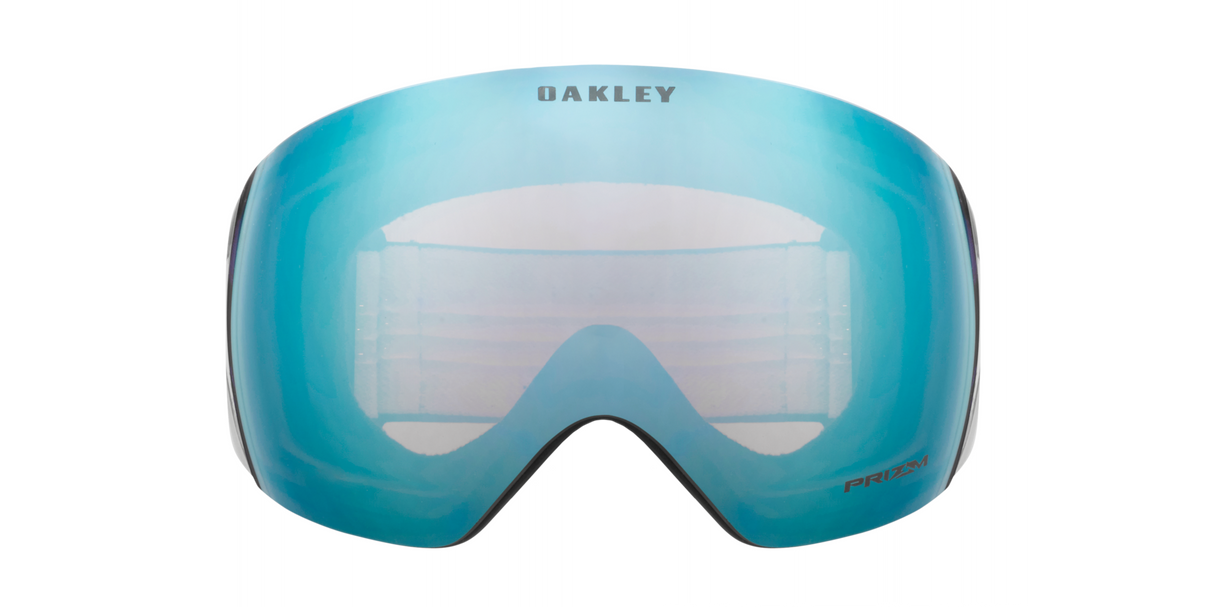 Oakley Flight Deck™ L Snow Goggles - 2025 Matte Black with Prizm Sapphire Iridium Lenses + Bonus Clear Lens