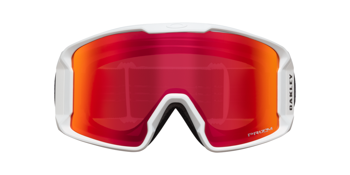 Oakley Line Miner™ L Snow Goggles - 2025 Matte White with Prizm Snow Torch Iridium Lenses