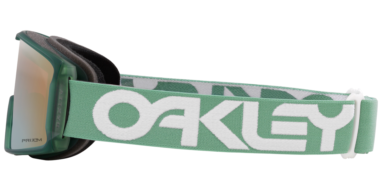 Oakley Line Miner™ M Snow Goggles - 2025 Matte Jade with Prizm Sage Gold Iridium Lenses