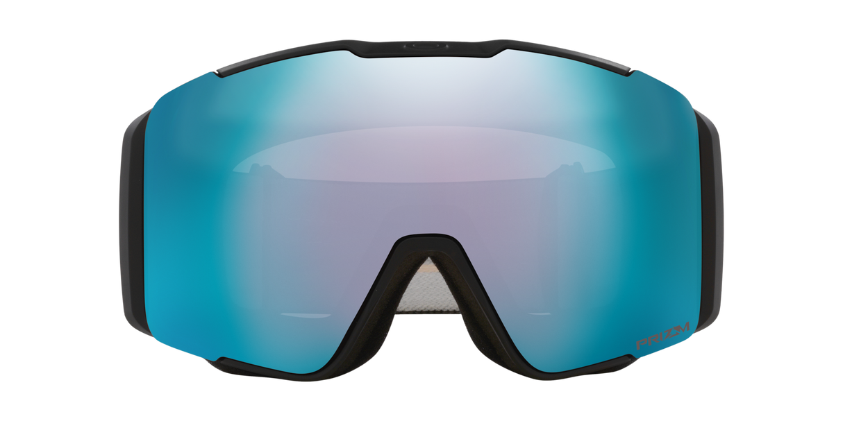 Oakley Line Miner™ Pro L Snow Goggles - 2025 Matte Black Strap with Prizm Snow Sapphire Iridium Lens + Bonus Prizm Torch Iridium Lens