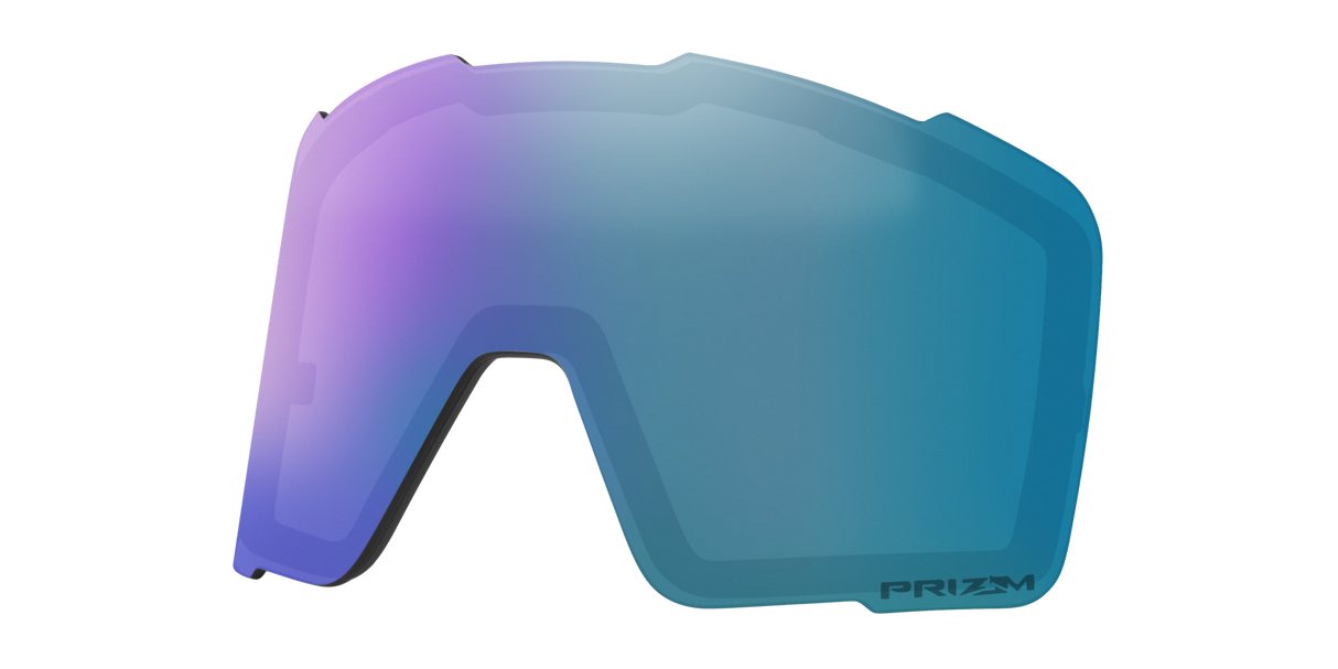 Oakley Line Miner™ Pro L Snow Goggles - 2025 Matte Black Strap with Prizm Snow Sapphire Iridium Lens + Bonus Prizm Iced Iridium Lens