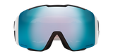 Oakley Line Miner™ Pro L Snow Goggles - 2025 Black White Duality Strap Prizm Snow Sapphire Iridium Lens + Bonus Prizm Torch Iridium Lens