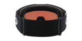 Oakley Line Miner™ Pro M Snow Goggles - 2025 Matte Black Strap with Prizm Torch Iridium Lens + Bonus Prizm Iced Iridium Lens