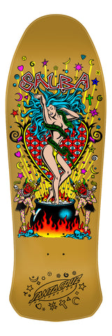 Santa Cruz Salba Witch Doctor Reissue Skateboard Deck 10.4"