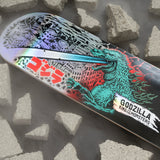 Santa Cruz Godzilla O'Brien Reaper Skateboard Deck 8.25"