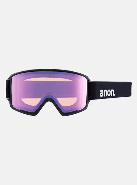 Anon M3 Goggles + Bonus Lens + MFI® Face Mask - Black with Perceive Variable Blue Lens 2025 (Copy)