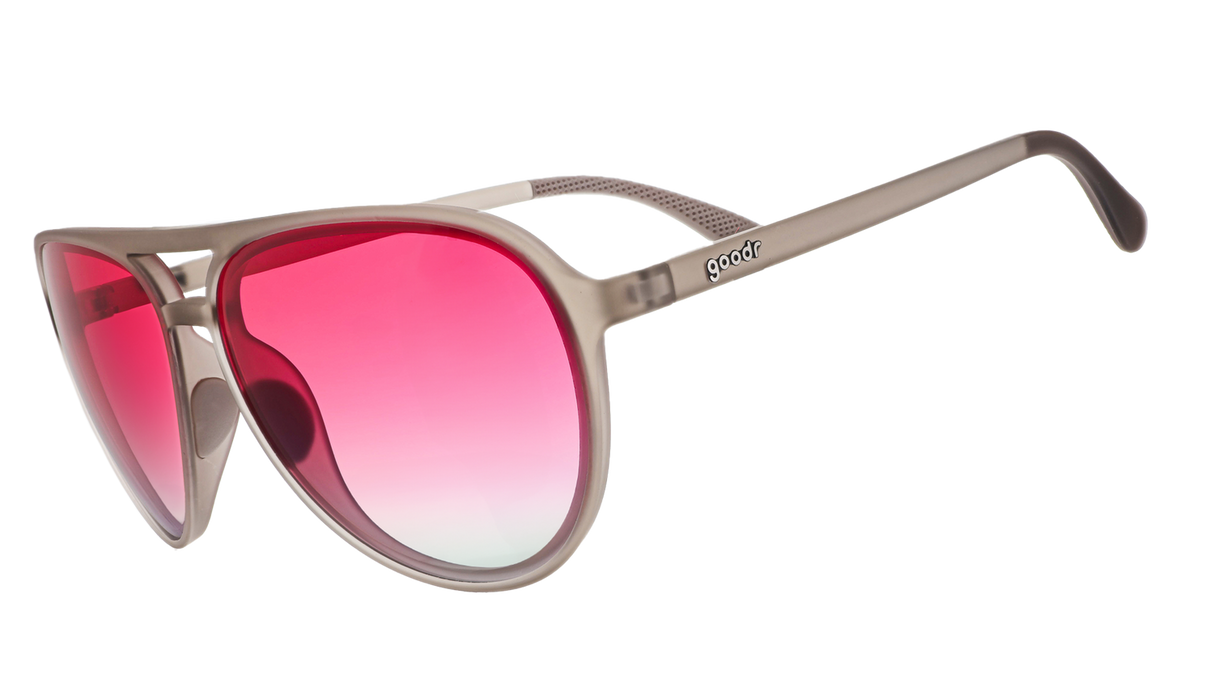 Goodr Unscrupulous Ruby Thief Aviator Sunglasses