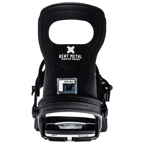 Bent Metal Binding Bolt Snowboard Bindings - 2024 Black