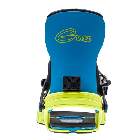 Bent Metal Binding Axtion Snowboard Bindings - 2024 Blue/Green