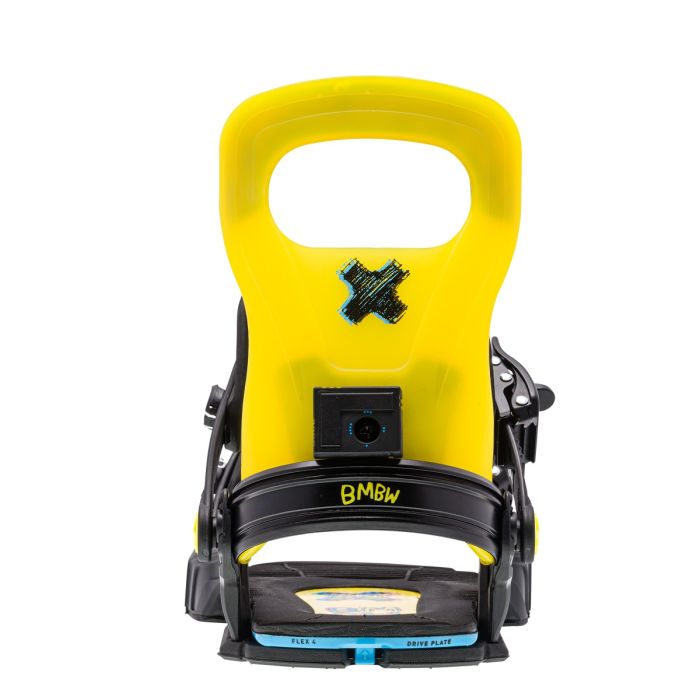 Bent Metal Binding Logic Snowboard Binding - 2024 Yellow