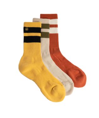 Coal Everyday Crew 3 Pack Socks