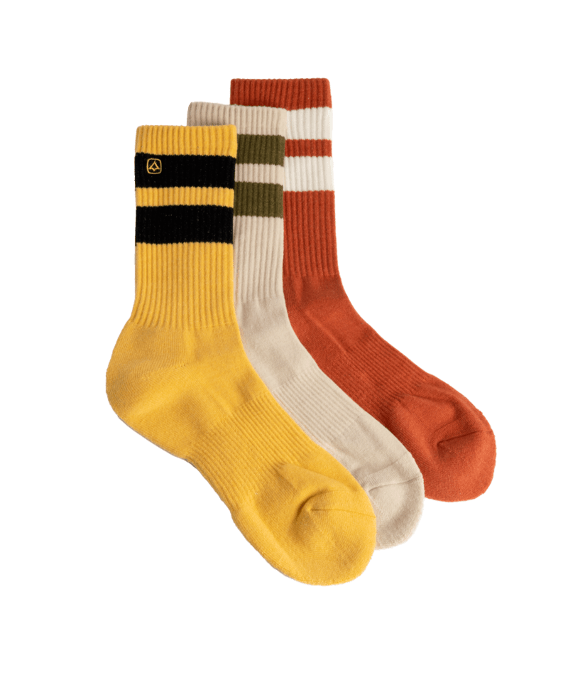 Coal Everyday Crew 3 Pack Socks