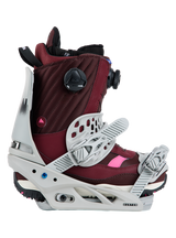 Burton Women's Lexa X Re:Flex Snowboard Bindings 2024 - Gray/Logo