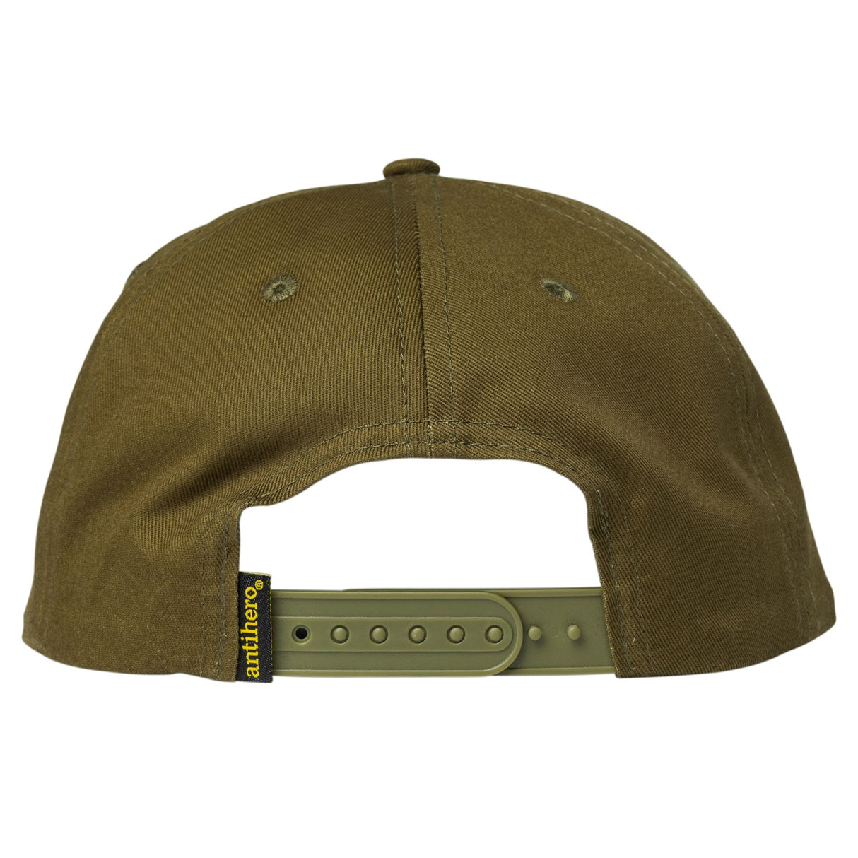 Anti Hero Basic Eagle Snapback Hat - Olive/Black