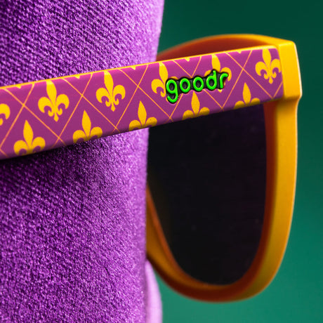 Goodr OGs  Born in a King Cake Sunglasses