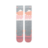 Stance Lonley Peaks Unisex Snowboard Socks - Dusty Rose