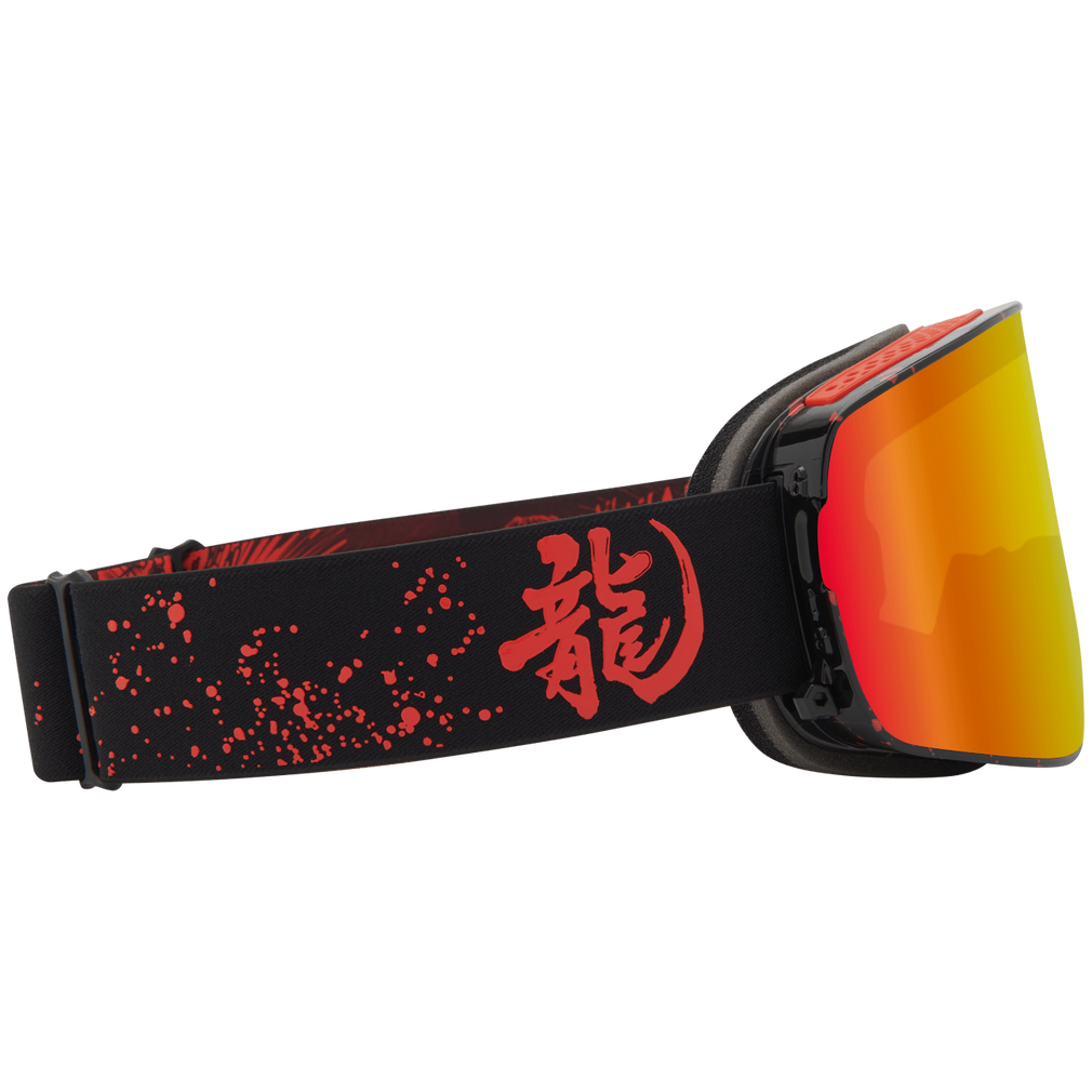 Dragon NFX2 Snowboard Goggles 2025 - Kaiju/Lumalens Red Ion + Bonus Lens Lumalens Light Rose