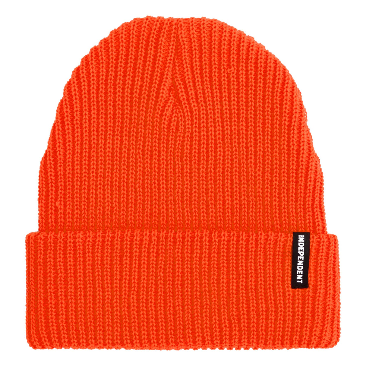 Independent Baseline Beanie Long Shoreman Hat - Safety Orange