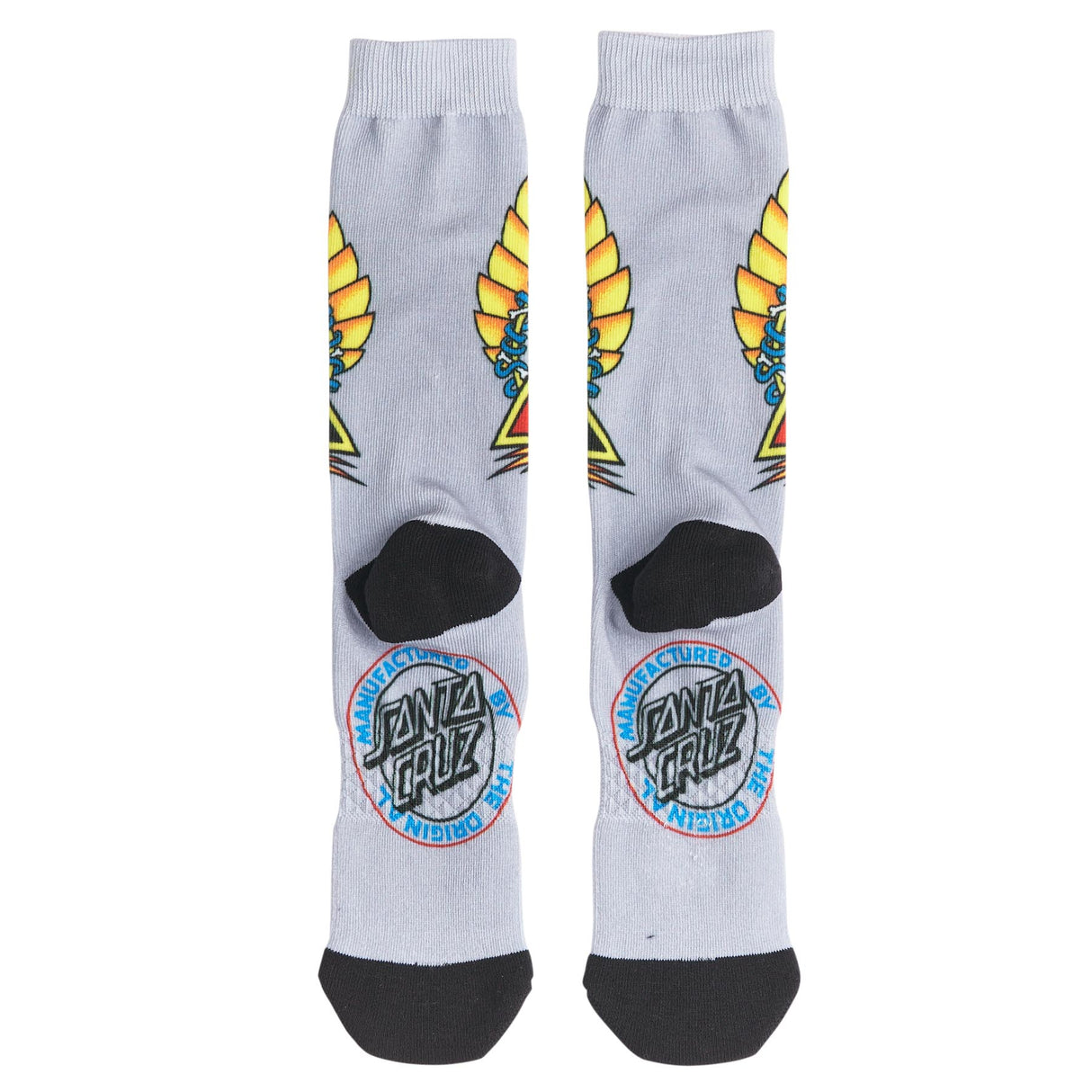 Santa Cruz Natas Screaming Panther Dress Socks - Grey