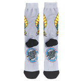 Santa Cruz Natas Screaming Panther Dress Socks - Grey