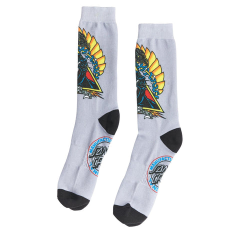 Santa Cruz Natas Screaming Panther Dress Socks - Grey