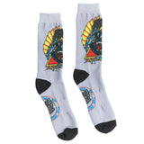 Santa Cruz Natas Screaming Panther Dress Socks - Grey