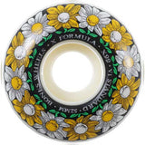 Bones 99a X Formula V1 Pushing Up Daisies Skateboard Wheels - Multiple Sizes