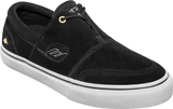 Emerica Servold Skate Shoes - Black/White/Gold