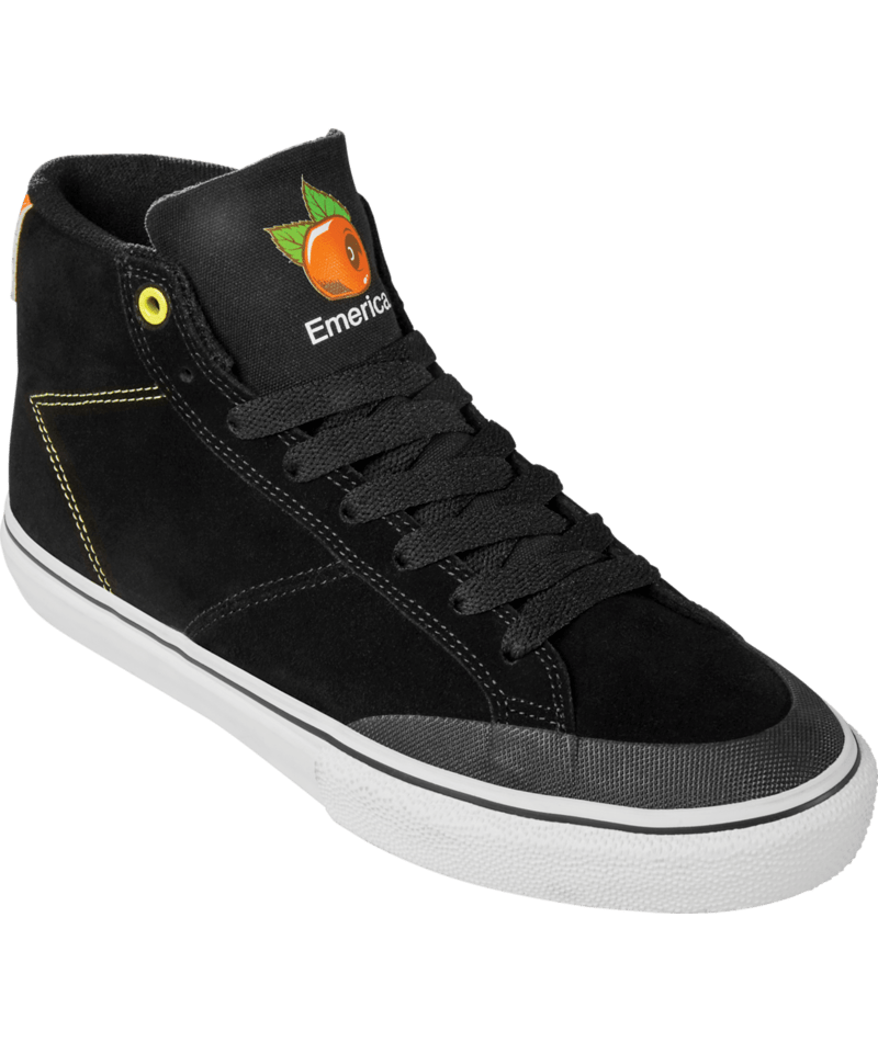 Emerica Omen Hi X OJ Skate Shoes - Black