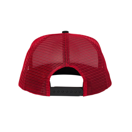 Santa Cruz Classic Dot Mesh Trucker High Profile Hat - Red/Wht/Blk