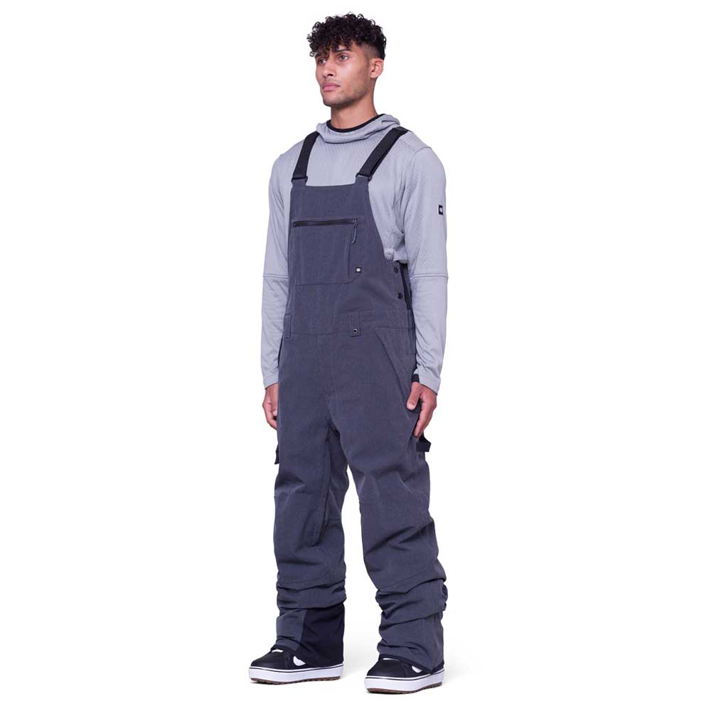 686 Men S Hot Lap Insulated Snow Bibs 2024 Black Denim Focus Boardshop   686 Hotlap Bib 