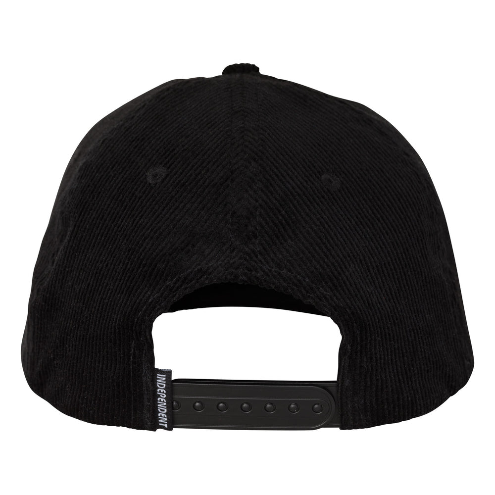 Independent Beacon Snapback Unstructured Mid Hat - Black