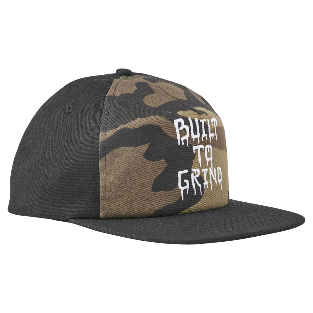 Independent Vandal Snapback Unstructured Mid Hat - Camo/Black