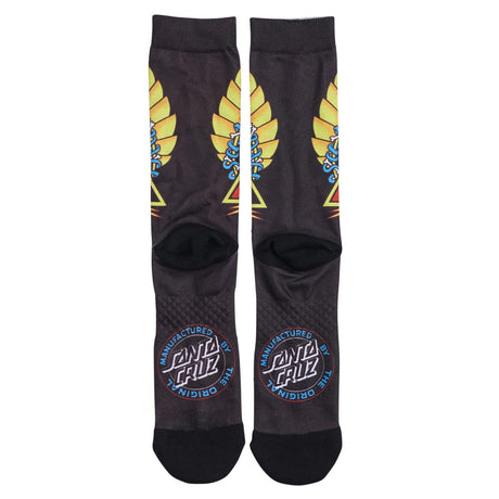 Santa Cruz Natas Screaming Panther Dress Socks - Black