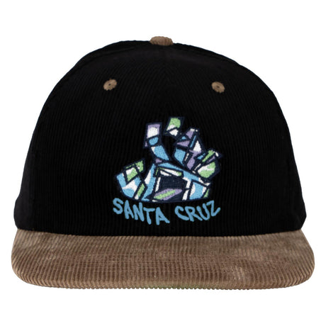 Santa Cruz Scratched Corduroy Snapback Hat