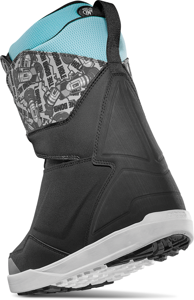 ThirtyTwo Men's Lashed Double Boa x Bomb Hole Snowboard Boots - 2024 Black/White