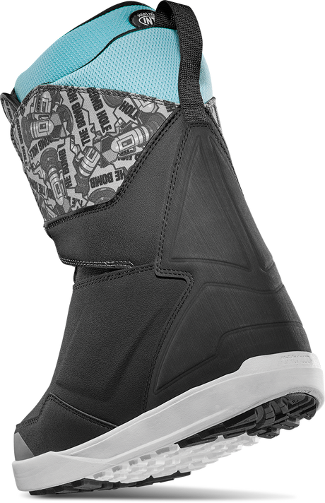 ThirtyTwo Men's Lashed Double Boa x Bomb Hole Snowboard Boots - 2024 Black/White