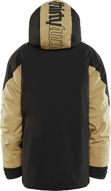 Thirtytwo Lashed Insulated Jacket - Black/Tan