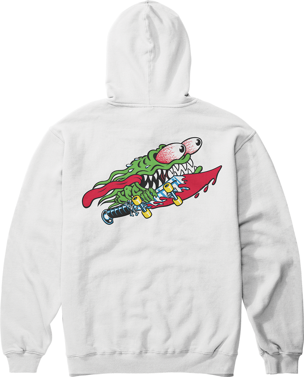 ThirtyTwo x Santa Cruz Pullover Hoodie - White