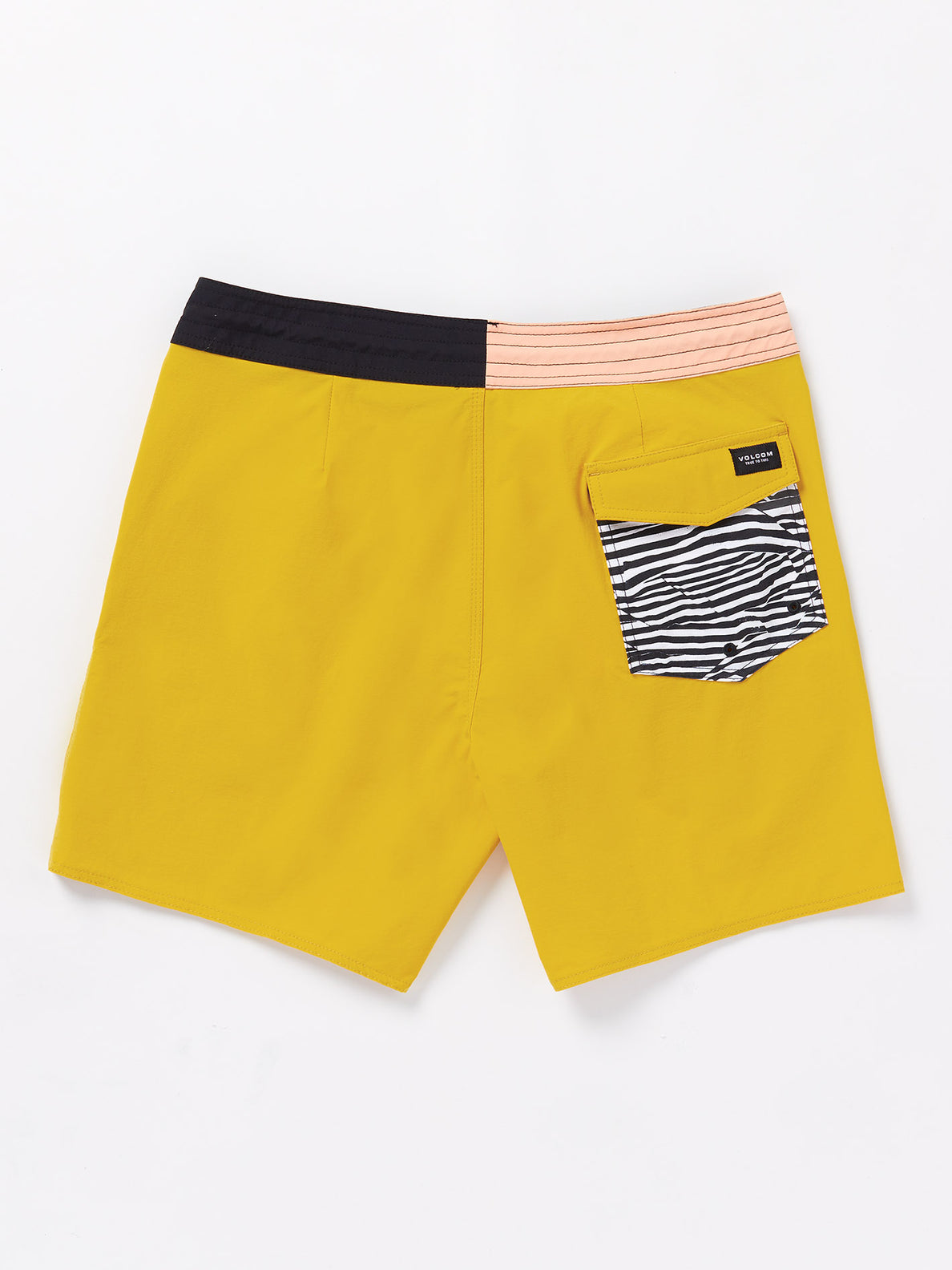 Volcom Men's About Time Liberators Trunks - Lemon