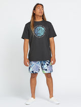 Volcom Twisted Up Short Sleeve T-Shirt - Stealth