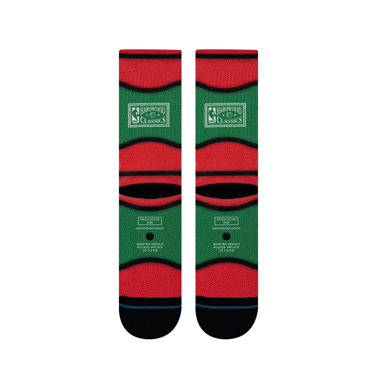 Stance Milwaukee Bucks Mini Ball Hardwood Classics Crew Socks