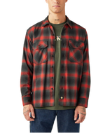 Dickies X Spitfire Flannel Long Sleeve T-Shirt -Red Ochre