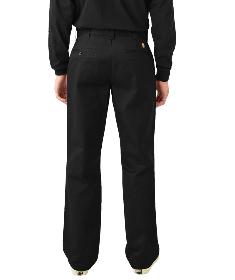 Dickies X Spitfire Pant With Flannel Cuff - Black