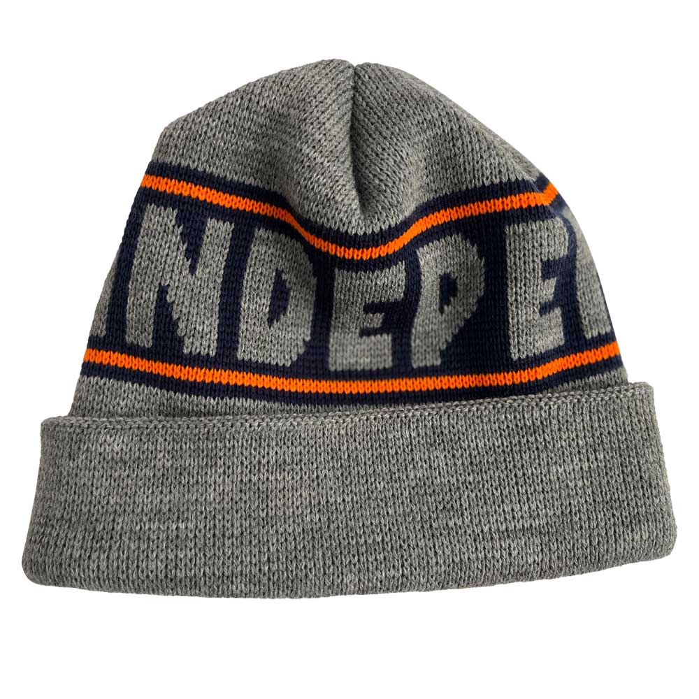 Independent Bar Logo Long Shoreman Beanie - Dark Grey