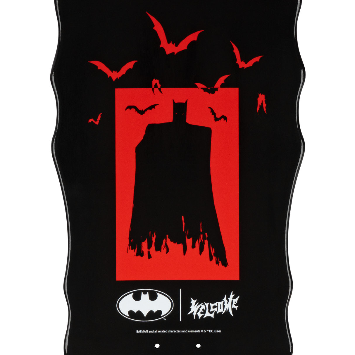 Welcome x Batman Bane & Scarecrow on Widow Skateboard Deck - 10.0"