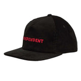 Independent Beacon Snapback Unstructured Mid Hat - Black