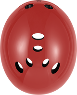 Triple 8 Certified Sweatsaver Skateboard Helmet - Scarlet Red Glossy