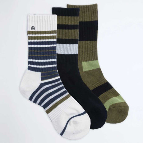 Coal Everyday Crew 3 Pack Socks